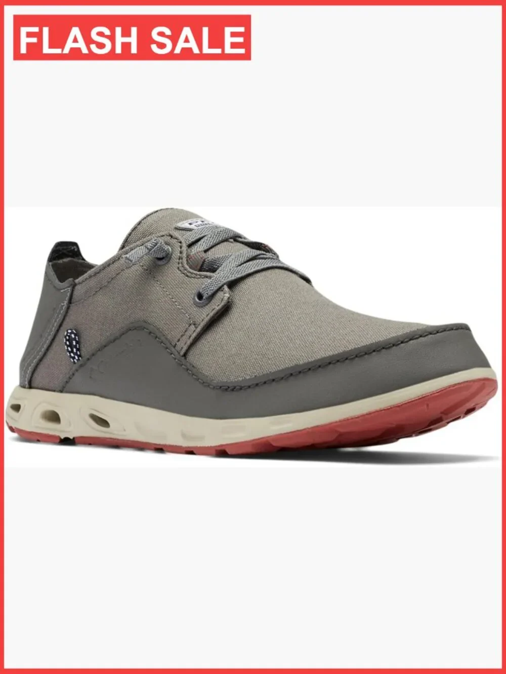 Waterproof Canvas Boat Shoe Lace-Up Lightweight Cushioned Traction